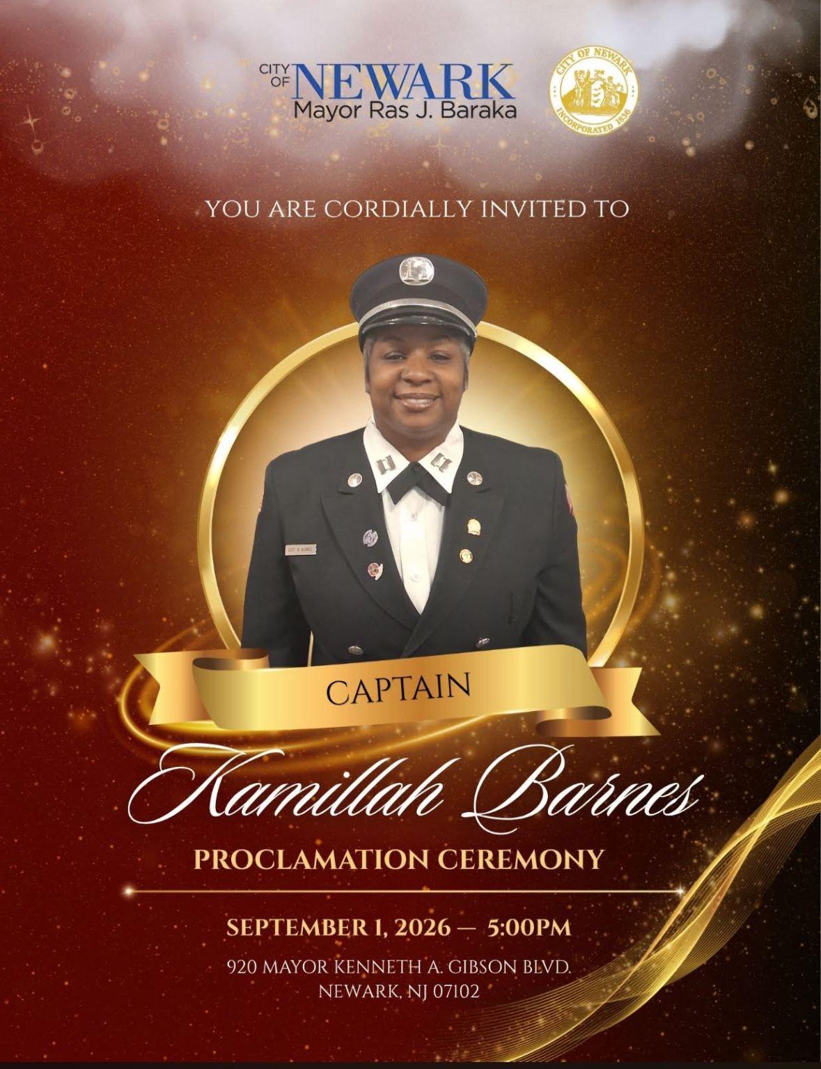 Captain Kamillah Barnes